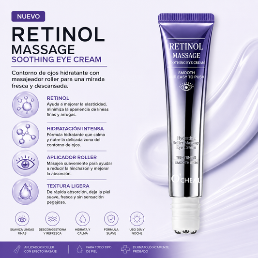 RETINOL MASSAGE SOOTHING EYE CREAM